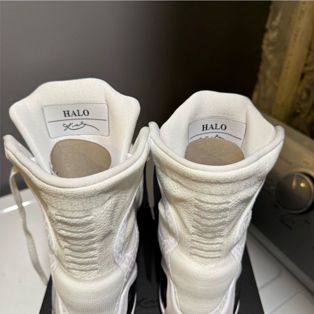 Kobe 9 Elite Protro “Halo” Nike White and Black High-Top Basketball Shoes - Picture 4 of 8
